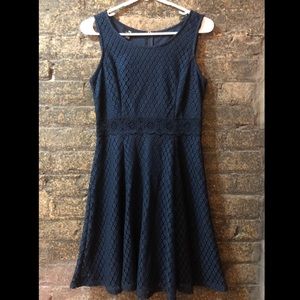 Navy Blue Cocktail Dress